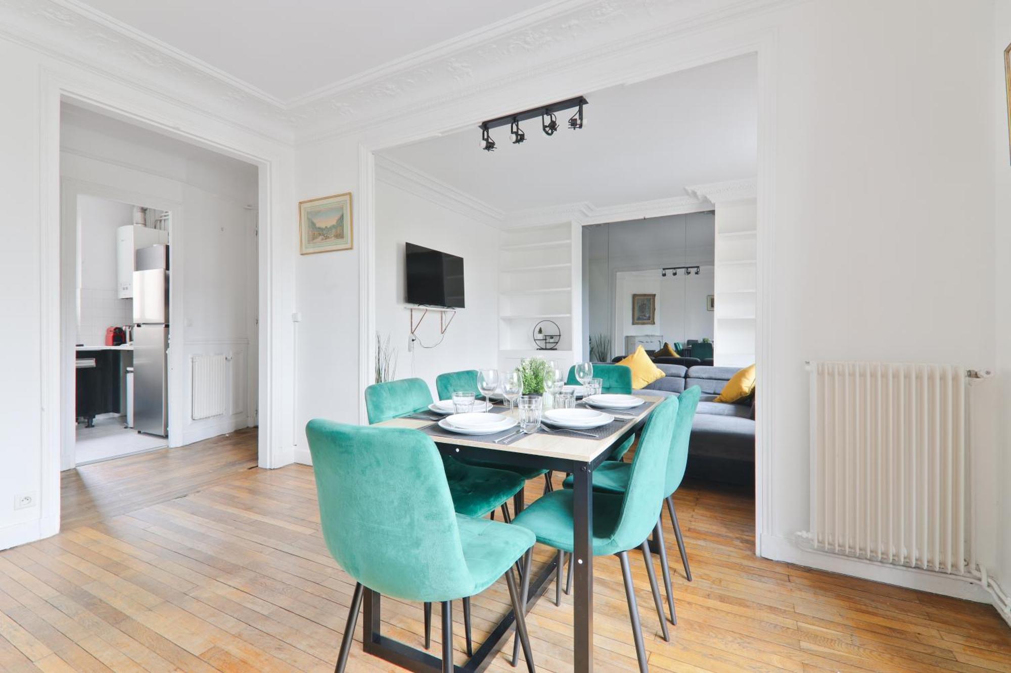 Elegant Quartier Tour Eiffel 7 Free Netflix Appartement Parijs